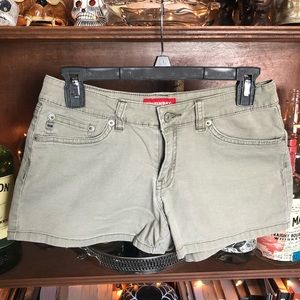 💚 Vintage Union Bay Stretch Green Shorts RN60307